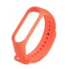 Силиконовый браслет для Xiaomi Mi Band 4/Band 3 (цвет салатовый, чёрный, оранжевый, розовый, голубой) - esmart66.ru - Интернет-магазин цифровой техники | Екатеринбург
