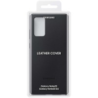 Чехол Galaxy Note 20 Leather cover Black - esmart66.ru - Интернет-магазин цифровой техники | Екатеринбург