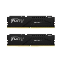   Kingston DDR5 32Gb (2x16Gb) 5600MHz pc-44800 FURY Beast Black (KF556C40BBK2-32) - esmart66.ru - -   | 