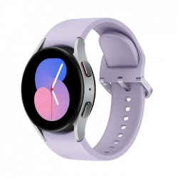Умные часы Samsung Galaxy Watch 5 40 мм Wi-Fi NFC, серебристый/фиолетовый - esmart66.ru - Интернет-магазин цифровой техники | Екатеринбург