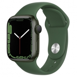 Умные часы Apple Watch Series 7 GPS 41mm Aluminium with Sport Band, Green Clover/Зеленый клевер (MKN03RU/A) - esmart66.ru - Интернет-магазин цифровой техники | Екатеринбург