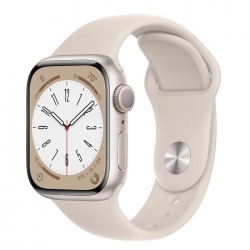 Умные часы Apple Watch Series 8 45 мм Aluminium Case, starlight Sport Band  (M/L) - esmart66.ru - Интернет-магазин цифровой техники | Екатеринбург